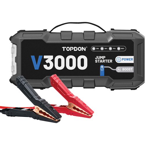Survolteur, banque d'alimentation et lampe de poche V3000 Meunier Outillage Industriel