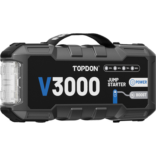 Survolteur, banque d'alimentation et lampe de poche V3000 Meunier Outillage Industriel