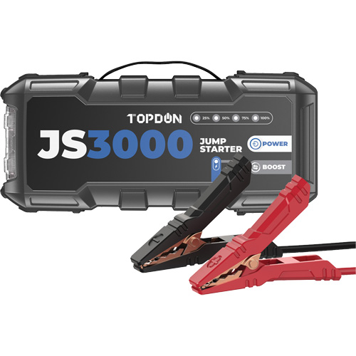 Survolteur, banque d'alimentation et lampe de poche JumpSurge3000 Meunier Outillage Industriel