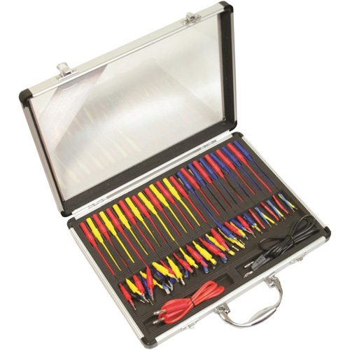 54-Piece Universal Test Connector Kit Meunier Outillage Industriel