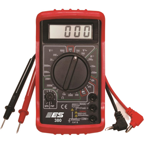 Digital Multimeter with Holster Meunier Outillage Industriel
