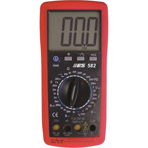 Deluxe Digital Multimeter with Amp Shutters Meunier Outillage Industriel