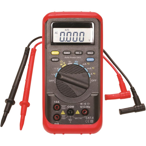 Auto-Ranging Digital Multimeter with Holster Meunier Outillage Industriel