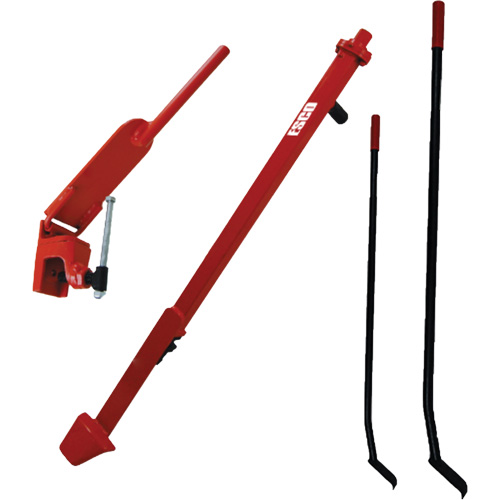 Ensemble pour pneus agricoles/robustes avec outil de d&eacute;montage universel Meunier Outillage Industriel