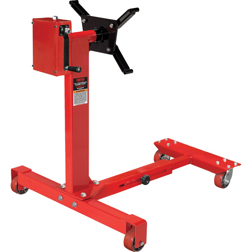 75:1 Gear-Driven Engine Stand, 5/8 tons Capacity, 42" H Meunier Outillage Industriel