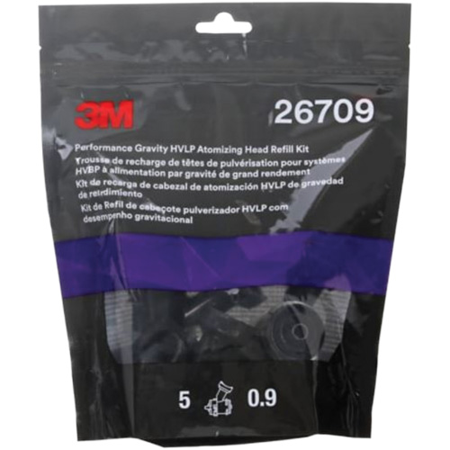 Performance Gravity HVLP Atomizing Head Refill Kit Meunier Outillage Industriel