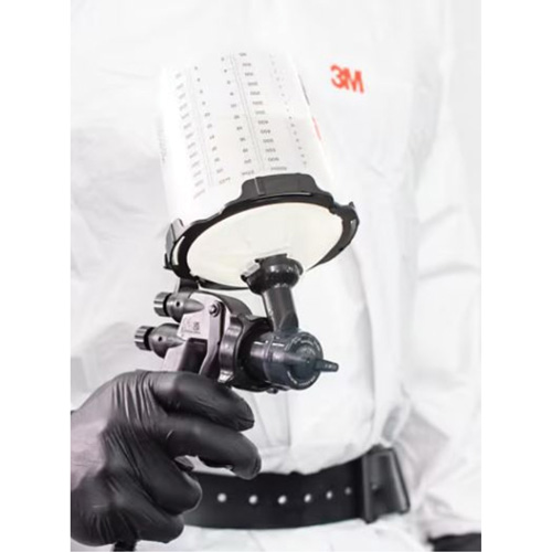 Performance Gravity Fine Finish Atomizing Head - White Meunier Outillage Industriel