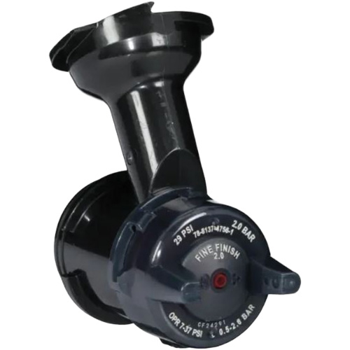 Performance Gravity Fine Finish Atomizing Head - Red Meunier Outillage Industriel