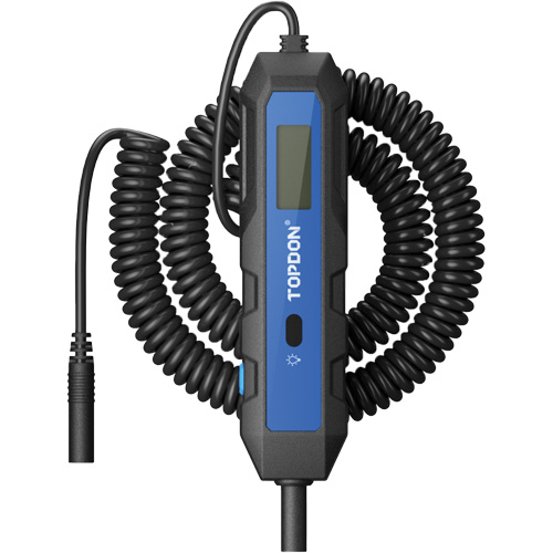Testeur de circuit automobile CT100 avec test de charge, &eacute;cran ACL et alertes de polarit&eacute; Meunier Outillage Industriel