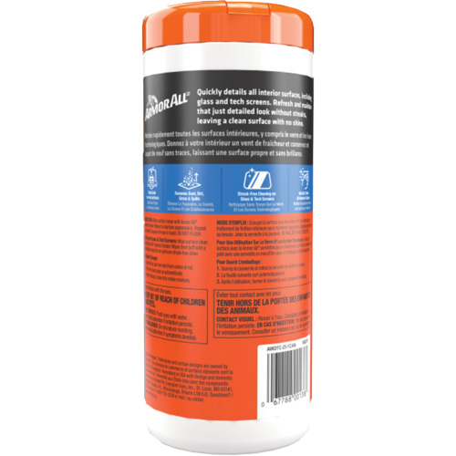 Interior Detailer Wipes Meunier Outillage Industriel