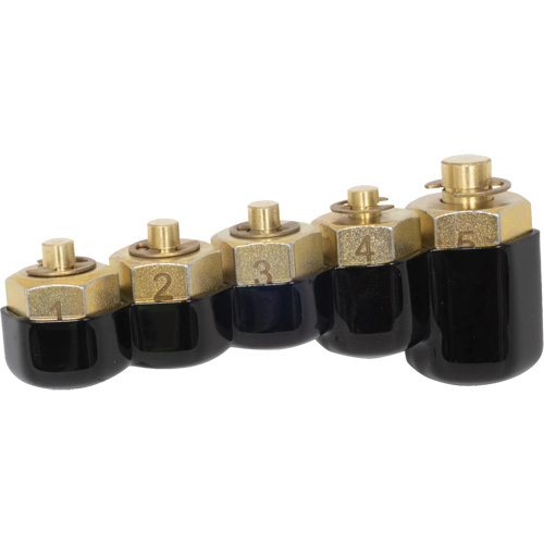 Jeu de 5 capuchons pour rampe dinjection de carburant Meunier Outillage Industriel