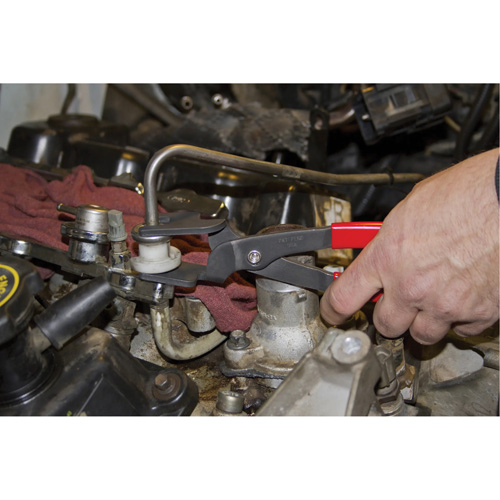 Pince de d&eacute;connexion pour carburant et climatisation Meunier Outillage Industriel