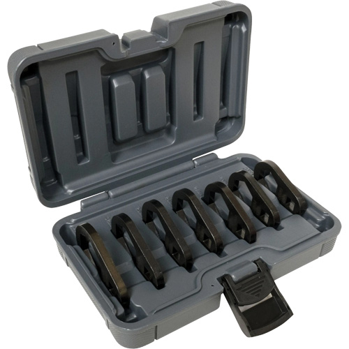 7-Piece Offset Filter Low Profile Wrench Set with Case Meunier Outillage Industriel