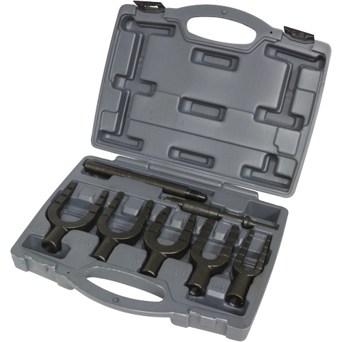 5-Piece Stepped Pickle Fork Kit with Case Meunier Outillage Industriel