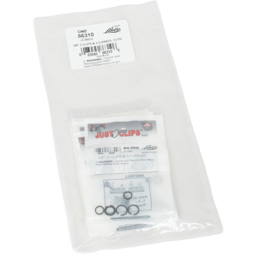 3/8" Clips & O-Rings Set - Bulk Meunier Outillage Industriel