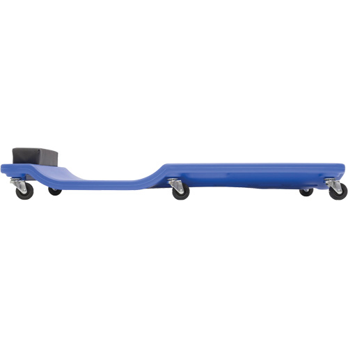 Blue Low Profile Plastic Creeper Meunier Outillage Industriel
