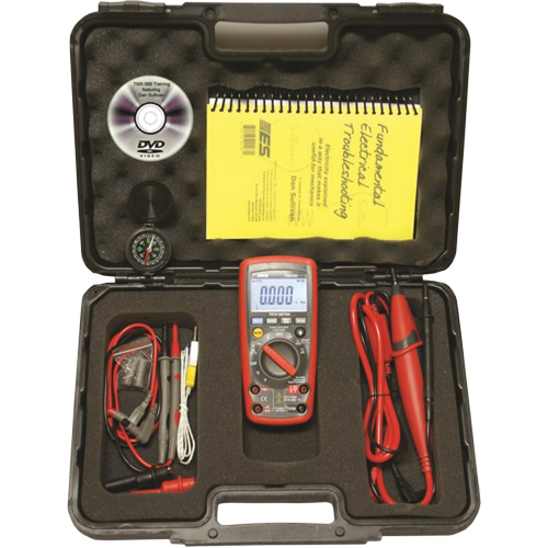 Tech Meter Kit with Video Training & Troubleshooting Book Meunier Outillage Industriel