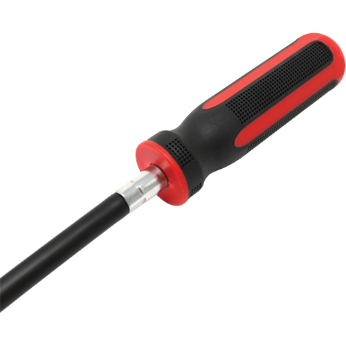 Tournevis flexible extra-long avec adaptateur carr&eacute; 1/4" x hexagonal 1/4" Meunier Outillage Industriel