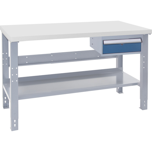 &eacute;tabli industriel, 72" la x 30" p x 34" h, Capacit&eacute; 1000 lb Meunier Outillage Industriel