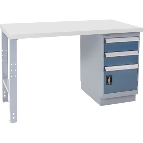 Industrial Duty Workbench, 30" W x 72" D x 34" H, 1000 lbs. Capacity Meunier Outillage Industriel