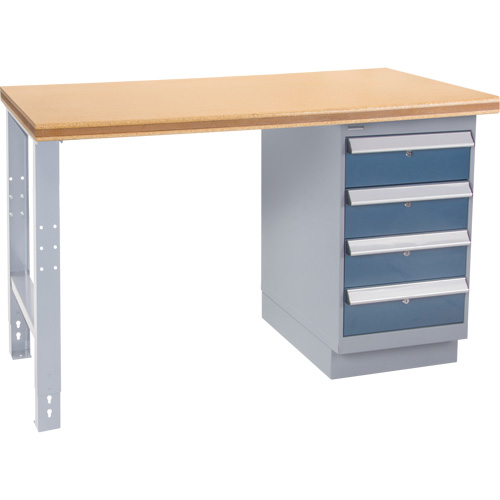Industrial Duty Workbench, 36" W x 72" D x 34" H, 1000 lbs. Capacity Meunier Outillage Industriel