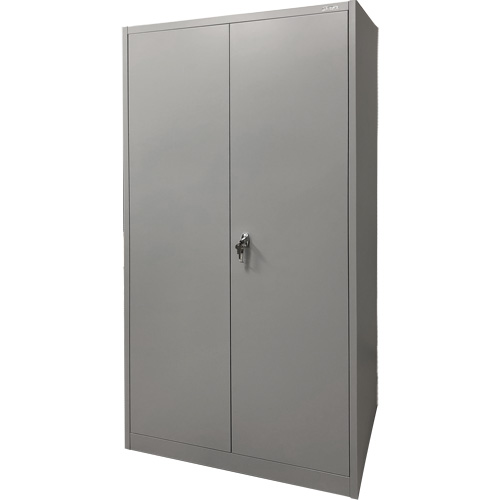 Storage Cabinet, Steel, 4 Shelves, 78" H x 36" W x 24" D, Grey Meunier Outillage Industriel