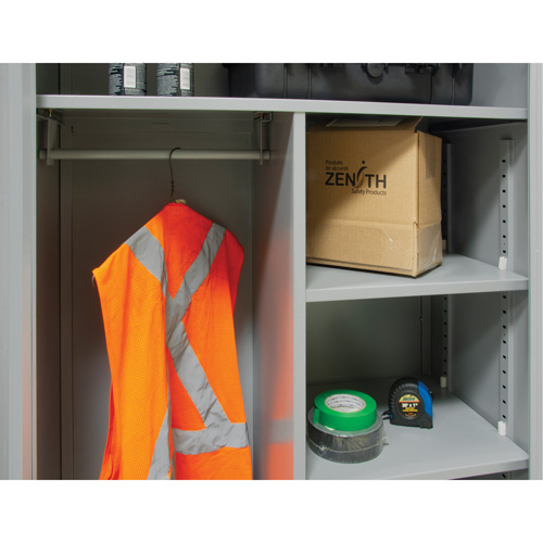 Combination Storage Cabinet, 36" W x 18" D x 72" H, Grey Meunier Outillage Industriel