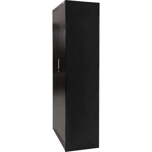 Armoire de rangement Hi-Boy, Acier, 4 Tablettes, 72" h x 36" la x 18" P, Noir Meunier Outillage Industriel