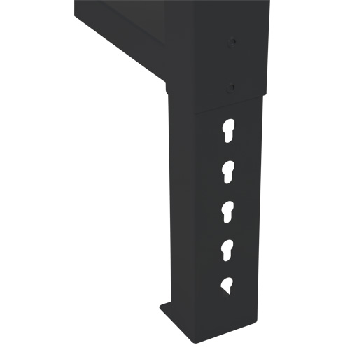 Industrial Duty Leg for Workbench, Steel, 24" D x 34" H, Single Meunier Outillage Industriel