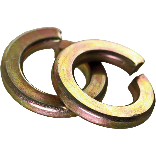Rondelle d'arr&ecirc;t fendue, 1/4", Zinc jaune Meunier Outillage Industriel