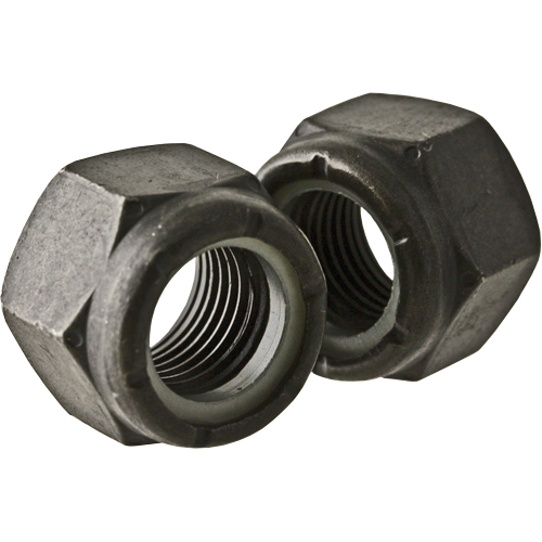 Hex Nut, 5/8" Dia., Black Oxide, Coarse Meunier Outillage Industriel