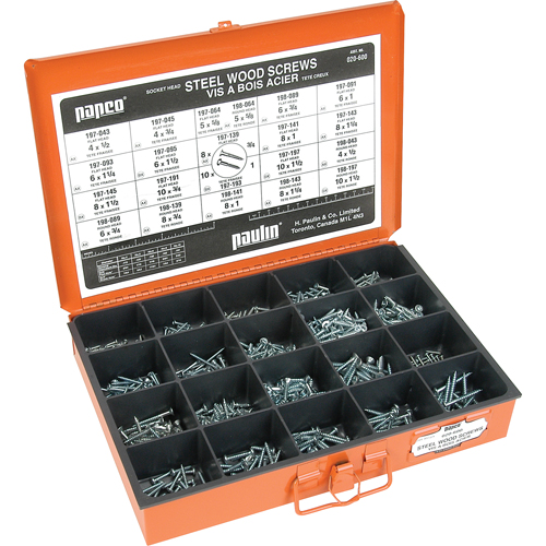 Assortiment de vis de bois Meunier Outillage Industriel