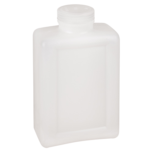 Easy-Grip Space-Saver Bottles, Rectangular, 64 oz., Plastic Meunier Outillage Industriel
