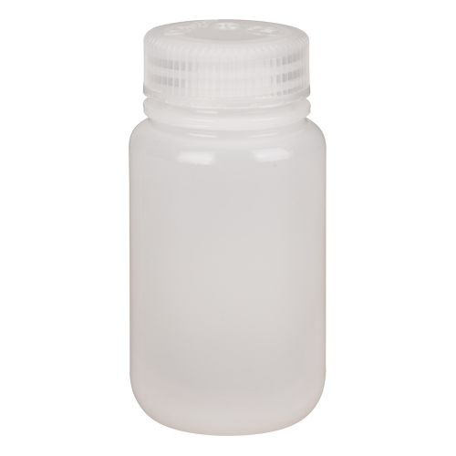 Wide-Mouth Bottles, Round, 4 oz., Plastic Meunier Outillage Industriel