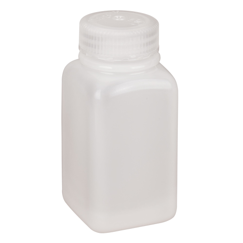 Easy-Grip Space-Saver Bottles, Square, 6 oz., Plastic Meunier Outillage Industriel