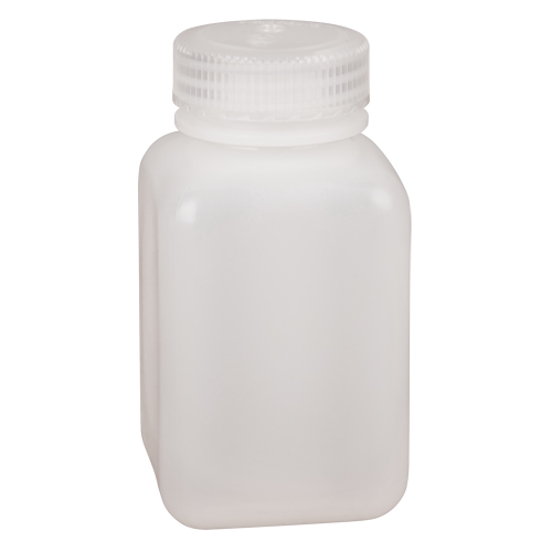 Easy-Grip Space-Saver Bottles, Square, 8 oz., Plastic Meunier Outillage Industriel