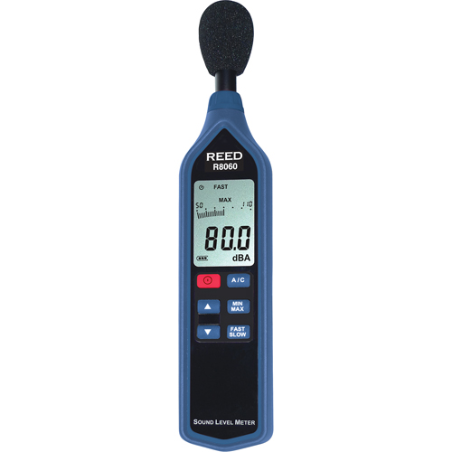Sonom&egrave;tre, Gamme de mesure 30 - 90 dB/50 - 110 dB/70 - 130 dB Meunier Outillage Industriel