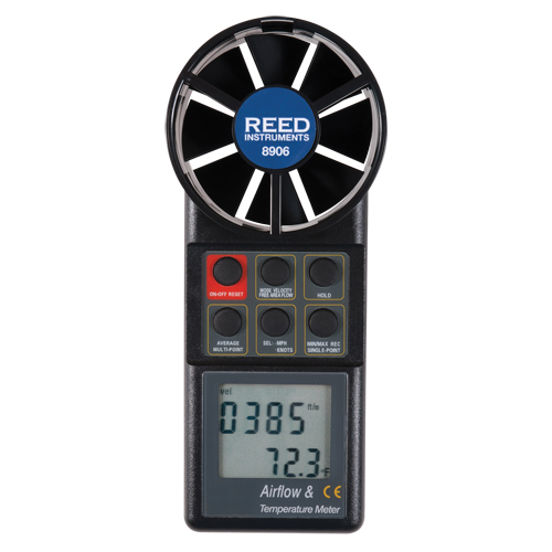 Vane Thermo-Anemometer with Calibration Certificate Meunier Outillage Industriel