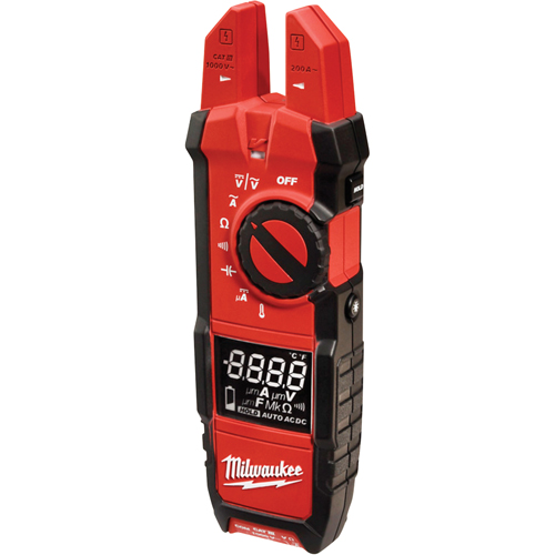 Appareil de mesure &agrave; fourche pour CVC/R, Tension c.a./c.c., Courant c.a./c.c. Meunier Outillage Industriel