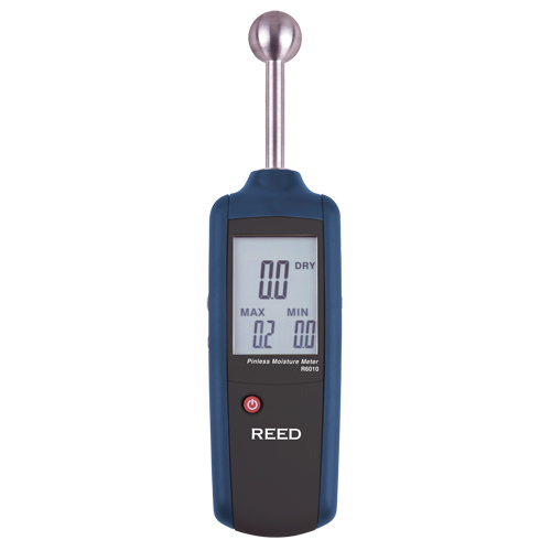 Moisture Detectors, 0 - 100% Moisture Range, 32°- 104°F (0°- 40°C) Temperature Range Meunier Outillage Industriel