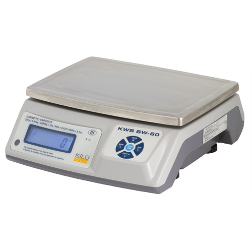 Balances num&eacute;riques &eacute;lectroniques, Capacit&eacute; 30 lb / 15 kg, Graduations 0,001 lb / 0,005 kg Meunier Outillage Industriel