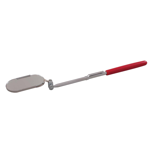 Inspection Mirror, Oval, 2" L x 1" W, Non Telescopic Meunier Outillage Industriel