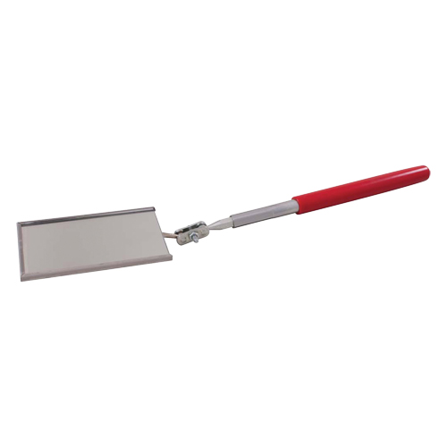 Mirror Replacement, Rectangular, 3-1/2" L x 3-1/2" W, Non Telescopic Meunier Outillage Industriel