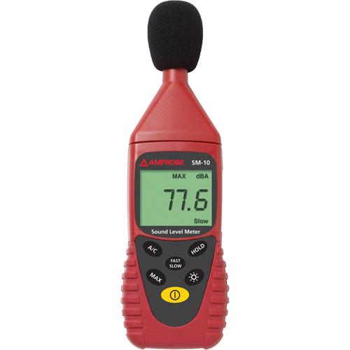 Sonom&egrave;tre SM-10, Gamme de mesure 0 - 50 dB Meunier Outillage Industriel