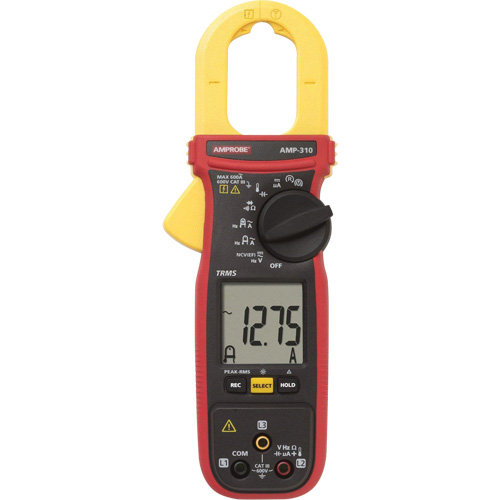 AMP-310 Motor Maintenance TRMS Clamp Meter, AC/DC Voltage, AC Current Meunier Outillage Industriel