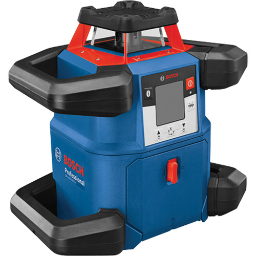 Ensemble laser rotatif horizontal auto-nivelant connect&eacute; Revolve4000, 4000' (1219,2 m), 635 N.m Meunier Outillage Industriel