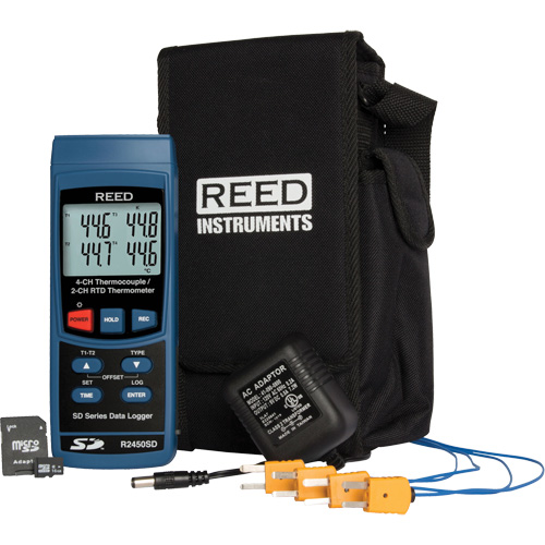 Data Logging Thermocouple Thermometer Kit Meunier Outillage Industriel