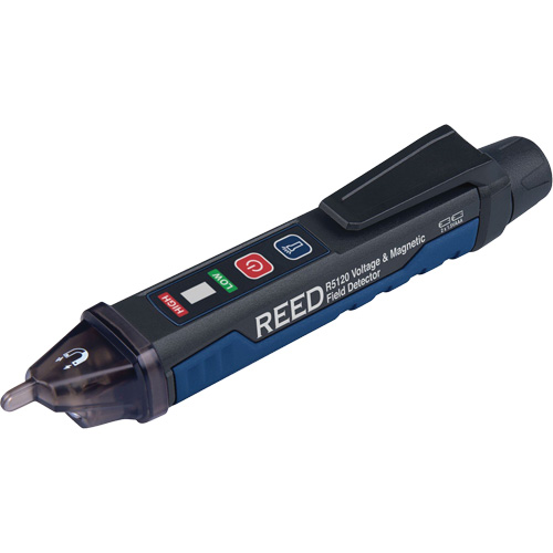 Non-Contact Voltage and Magnetic Field Detector, 24 VAC - 100 VAC/90 VAC - 1000 VAC, Light & Sound Alert Meunier Outillage Industriel