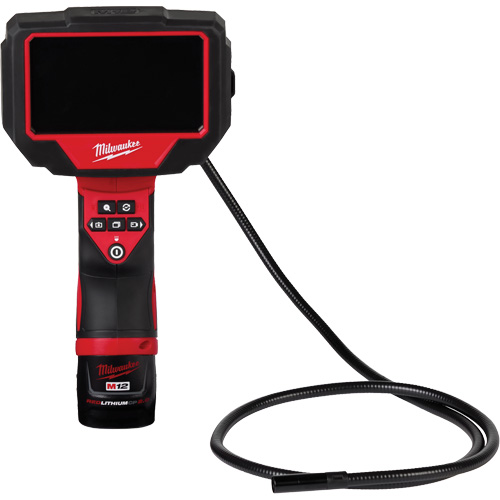Cam&eacute;ra dinspection 360° M12 M-Spector, 4,3" Affichage, 10 mm (0,39") T&ecirc;te de cam&eacute;ra Meunier Outillage Industriel