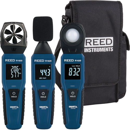 Trousse environnementale avec enregistreur de donn&eacute;es Bluetooth de s&eacute;rie intelligente R16X0 Meunier Outillage Industriel